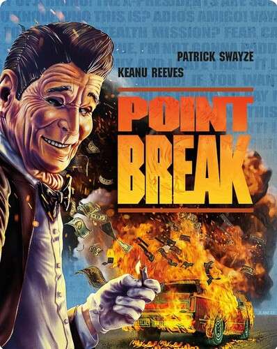Point Break (Patrick Swayze, Keanu Reeves) (4K Ultra HD Steelbook) - Limited Edition