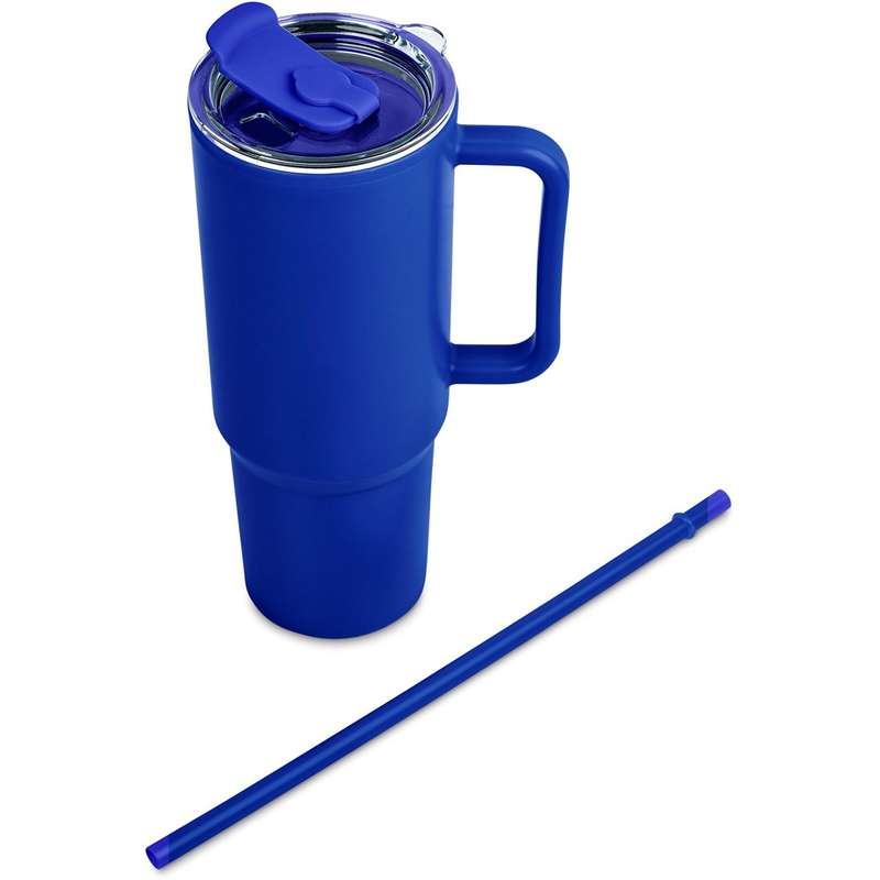 Altitude Texas Plastic Double-Wall Mug,1.2 Litre - blue (AL-269)