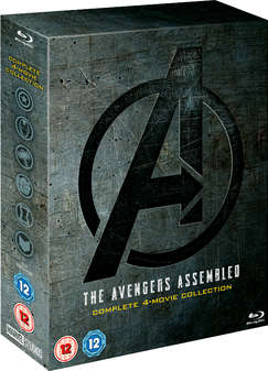 Avengers 1 to 4 (Blu-Ray)