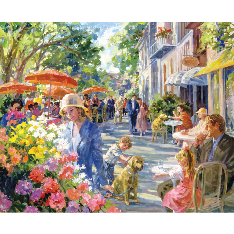Flower Shop (1500 Piece Puzzle)
