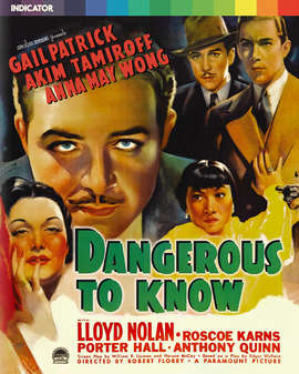 Dangerous To Know (Blu-Ray) - Limited Edition