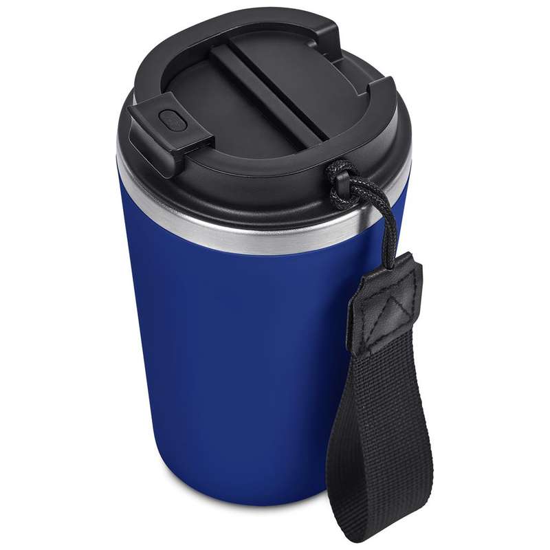 Kooshty Luca Stainless Steel and Plastic Double-Wall Tumbler, 350ml - navy (KS-283)