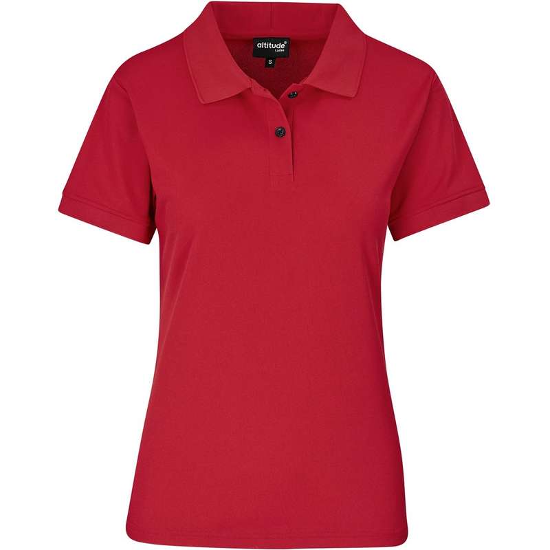 Altitude Virtue Golf Shirt - Ladies - red (AL-282)