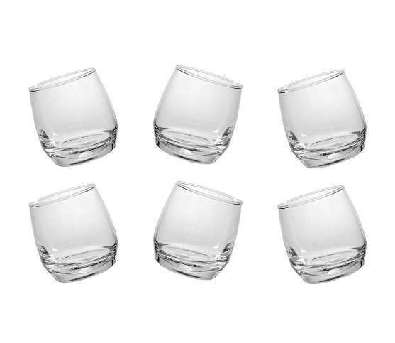 Sagaform Whiskey Rocking Tumbler - Set of 6