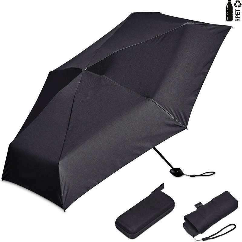 Serendipio Salem Recycled PET Compact Umbrella with EVA Pouch (SD-25)
