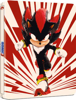 Sonic The Hedgehog 3 (Red) (4K Ultra HD Steelbook) - Limited Edition - stock on hand