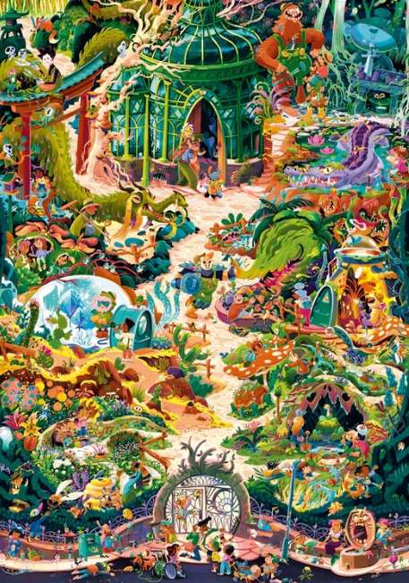 Botanic Garden (2000 Piece Puzzle)