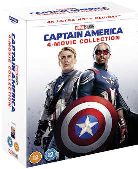 Captain America 1-4 Collection (4K Ultra HD+Blu-Ray)
