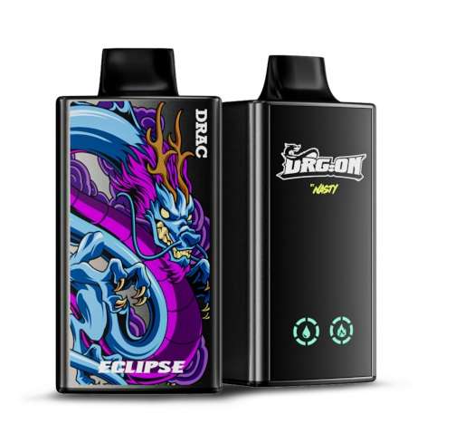 DRG:ON by Nasty - Rechargeable Bar, 25000 Puffs, 50mg - Eclipse (NSTE14)