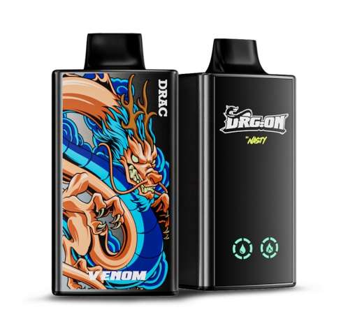 DRG:ON by Nasty - Rechargeable Bar, 25000 Puffs, 50mg - Venom (NSTE05)