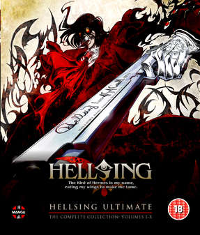 Hellsing - Ultimate Volumes 1-10 Complete Collection (Blu-Ray)