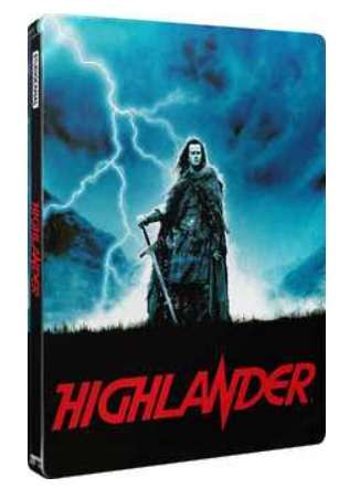 Highlander (4K Ultra HD+Blu-Ray Steelbook) - Limited Edition