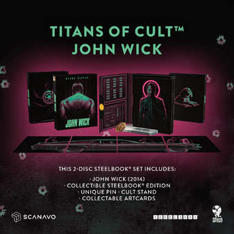 John Wick (4K Ultra HD+Blu-Ray) - Titans Of Cult Limited Edition
