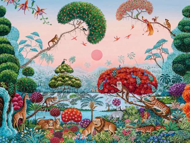 Jungle Paradise (1500 Piece Puzzle)