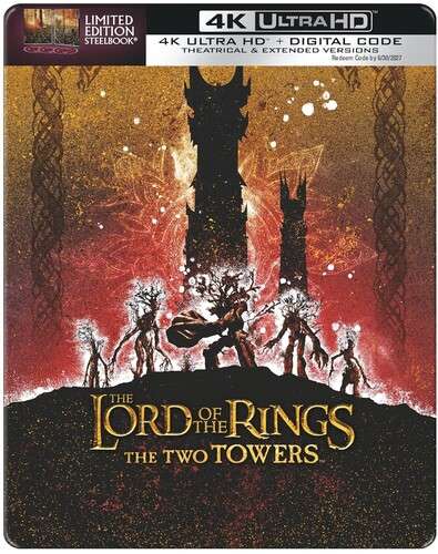 Lord of the Rings: The Two Towers (4K Utra HD Steelbook) - Limited Edition