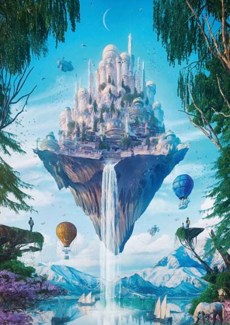 Sky Isle (1000 Piece Puzzle)