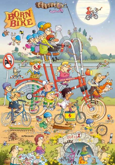 Take A Trip With Marino Degano (500 Piece Puzzle)
