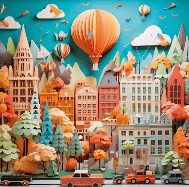 Townscape (1000 Piece Puzzle)