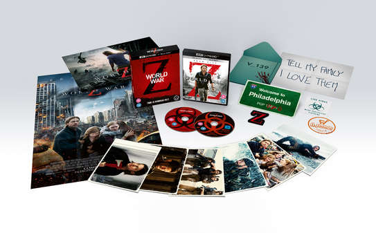 World War Z (Brad Pitt) (4K Ultra HD+Blu-Ray) - Limited Collectors Edition