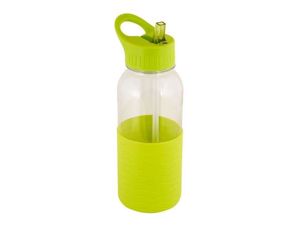 1 Litre Silicone Wave Water Bottle - lime (P2714L)