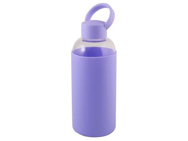 600ml Aqua Loop Water Bottle - lilac (P2793V)