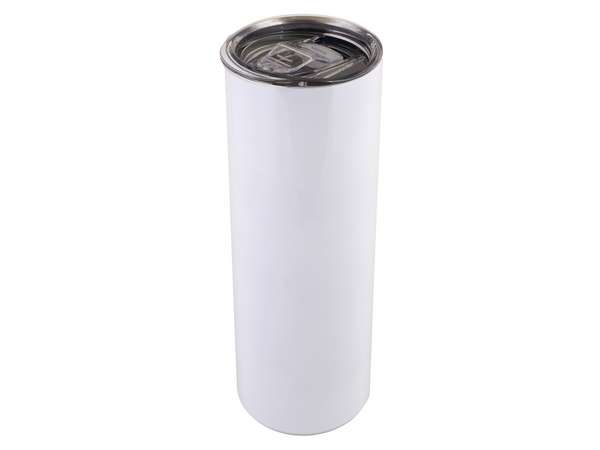 600ml Cylindrical Tumbler - white (P2751W)