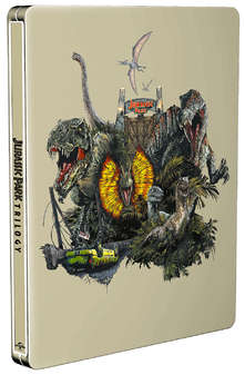 Jurassic Park Trilogy (4K Ultra HD+Blu-Ray Steelbook) - Limited Edition