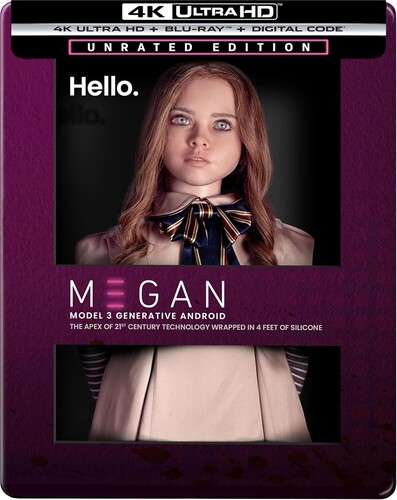 M3Gan (Megan) (4K Ultra HD+Blu-Ray Steelbook) - Unrated Edition