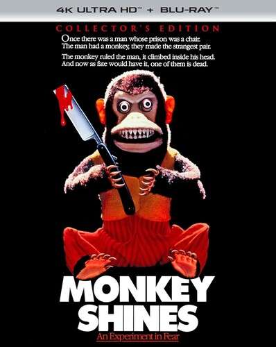 Monkey Shines (Jason Beghe) (4K Ultra HD) - Collectors Edition