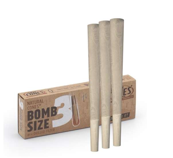 Mountain High Bomb Size Natural Brown Cones (TOC009)