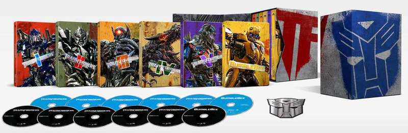 Transformers 1-6 Movie Collection (4K Ultra HD+Blu-Ray Steelbook) - Limited Edition