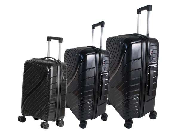 Jetsetter Luggage Set - black (BAG178B-3Set)