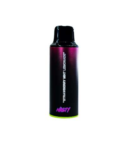 Nasty Disposable Pod 5000 50mg (1x2s) - Strawberry Mint Lemonade (NSTP13)