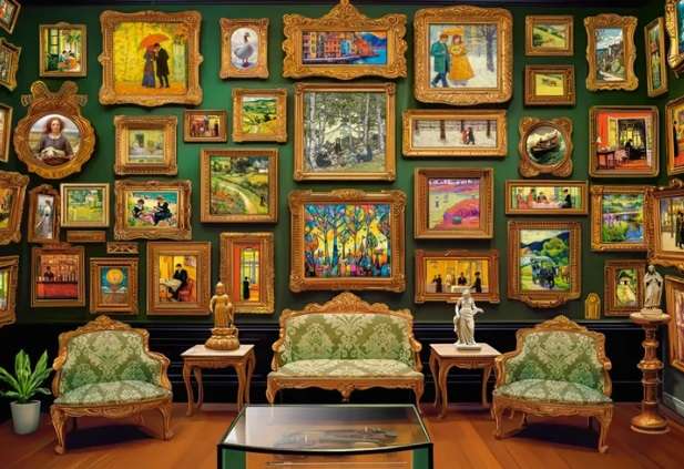Art Gallery (1000 Piece Puzzle)