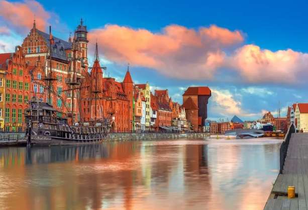 Colors of Gdansk (500 Piece Puzzle)