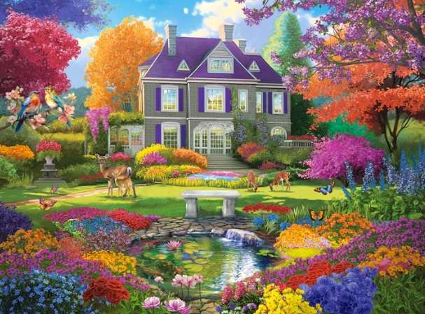 Garden of Dreams (3000 Piece Puzzle)
