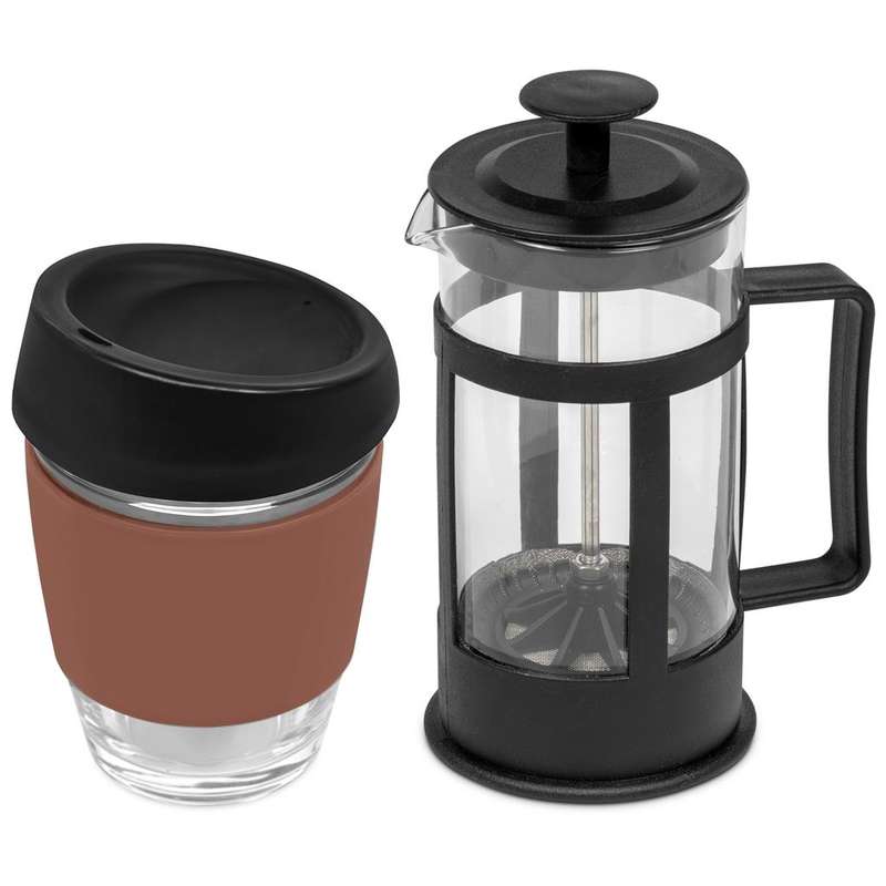 Kooshty Contempro Coffee Set - burnt orange (KS-1371)