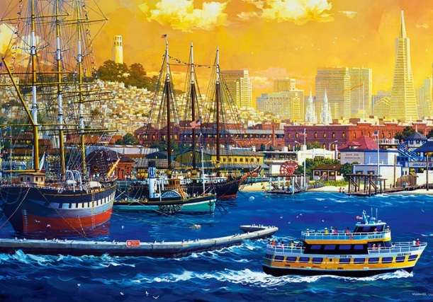 San Francisco Harbour (500 Piece Puzzle)