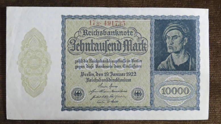 Germany - 10 000 Mark, 1922, p-72