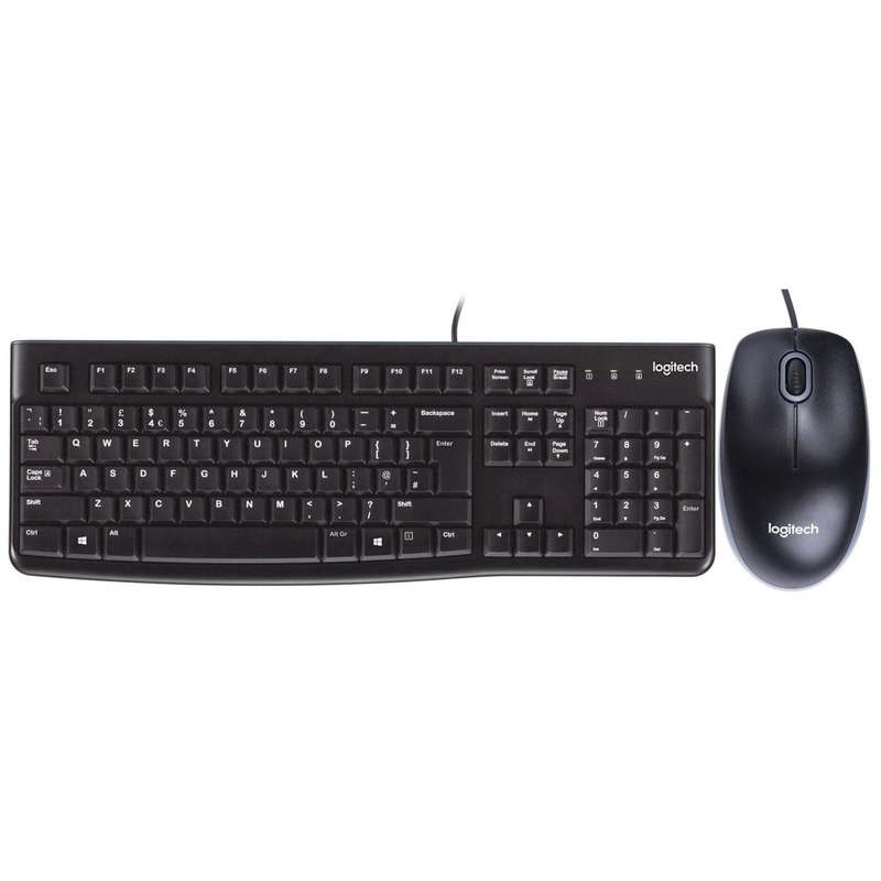 Logitech MK120 USB Combo Keyboard and Mouse