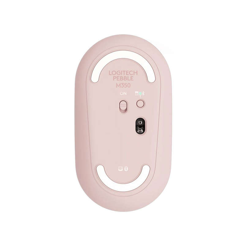 Logitech Pebble M350 1000DPI Optical Sensor Wireless Mouse - Rose