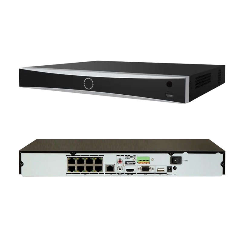 Hikvision 7600 Pro Series 8-ch PoE AcuSense 4K 1U NVR