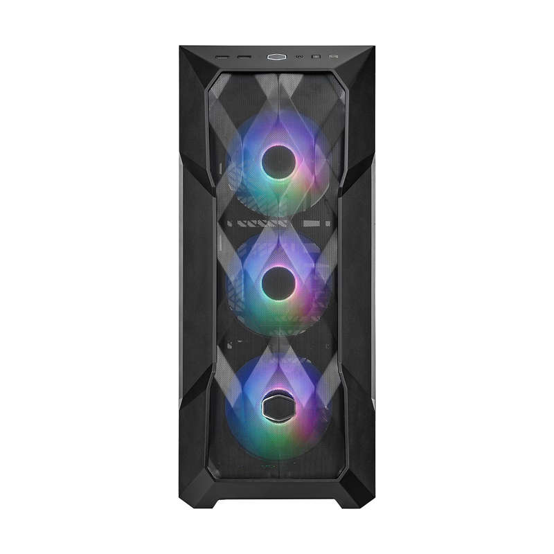 Cooler Master MasterBox TD500 V2 Clear Tempered Glass ARGB Black ATX Mid-Tower Chassis
