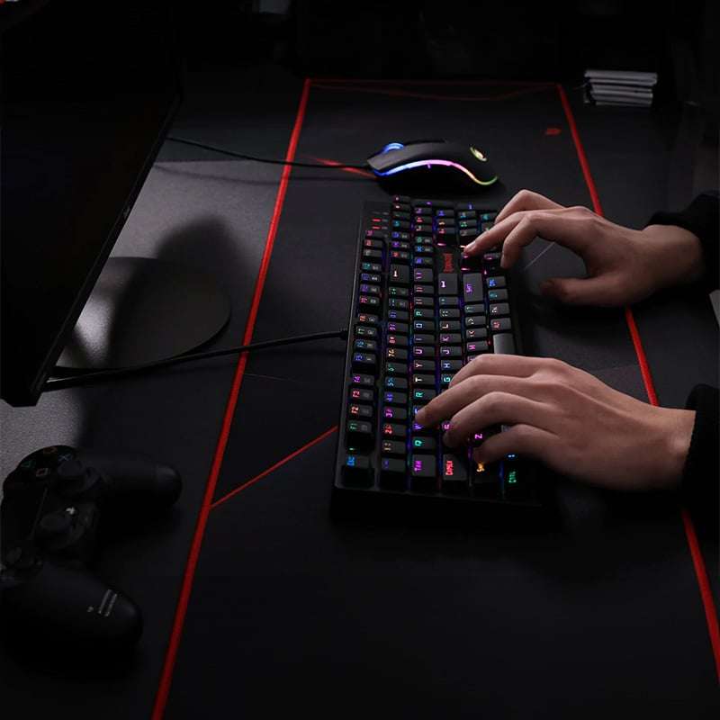 Redragon K582 Surara Mechnical RGB Gaming Keyboard - Black