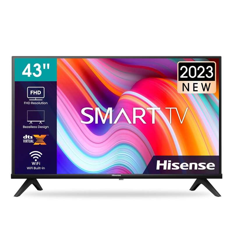 43" Hisense A4K Full HD Smart LED TV with Dolby Digital &amp; Digital Tuner
