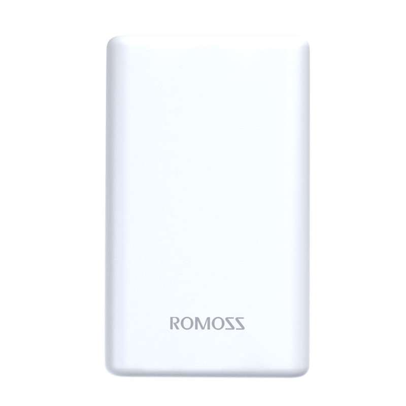 Romoss PAC10 10000mAh 20W Fast Charge Power Bank  White
