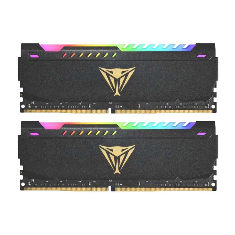 32GB KIT Patriot Vipersteel (2x16GB) 3600MHz DDR4 Desktop Gaming Memory RGB