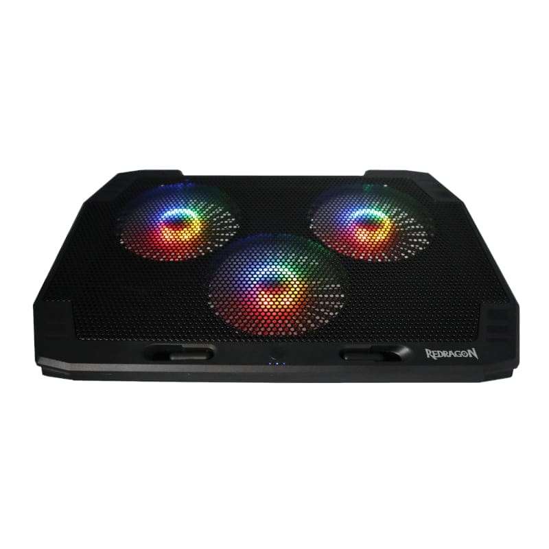 Redragon Dual USB 3 Fan RGB Gaming Notebook Stand