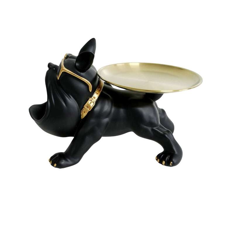 Cool Dog Big Mouth and Gold Plate Figure