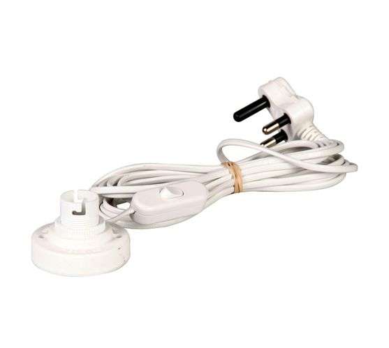 Lamp Holder Switch Cord - 5m